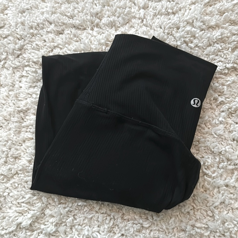 Lululemon Align Ribbed HR Pants 25” Size 2
